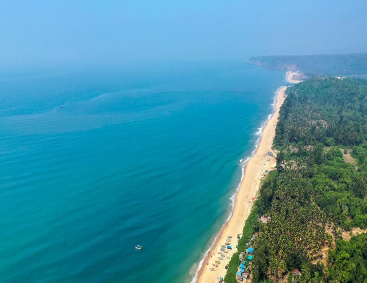 Saffronstays Stella Maris - Luxury Beach Front Villa Near Redi Beach Querim Exterior foto