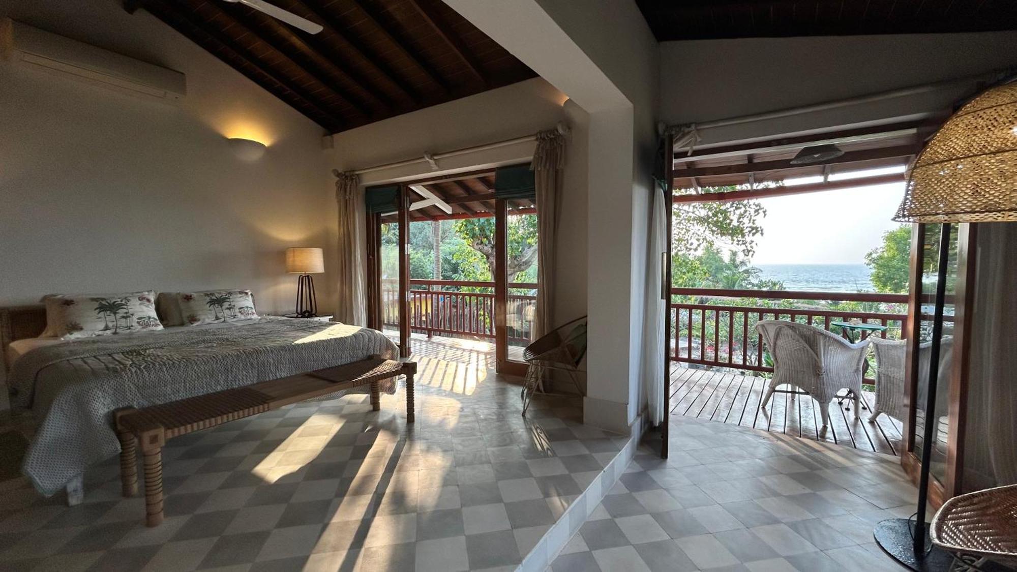 Saffronstays Stella Maris - Luxury Beach Front Villa Near Redi Beach Querim Exterior foto